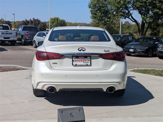 used 2024 INFINITI Q50 car, priced at $29,899