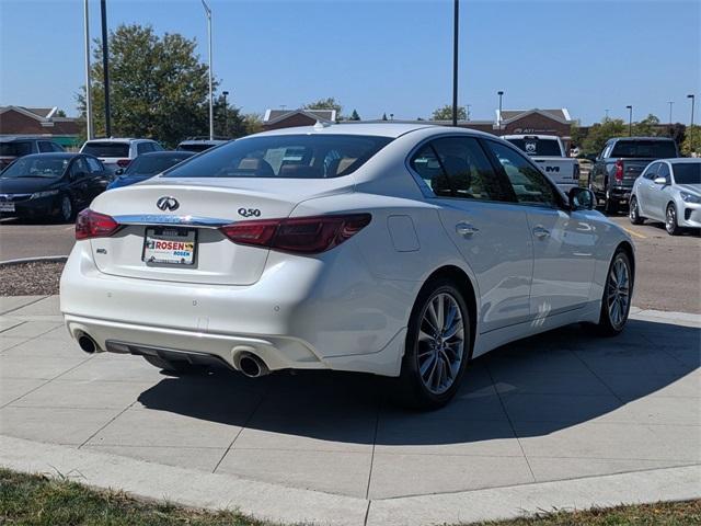 used 2024 INFINITI Q50 car, priced at $29,899