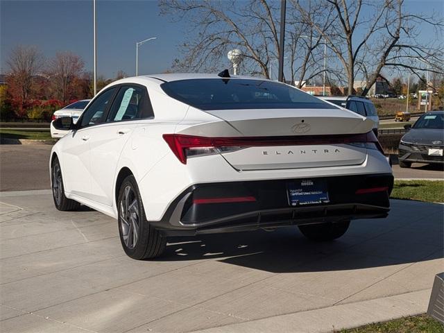 used 2025 Hyundai Elantra car, priced at $19,899