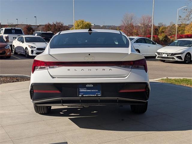 used 2025 Hyundai Elantra car, priced at $19,899