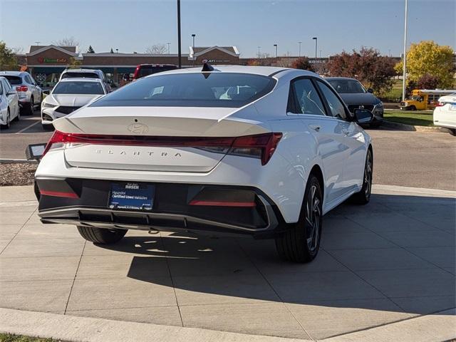 used 2025 Hyundai Elantra car, priced at $19,899