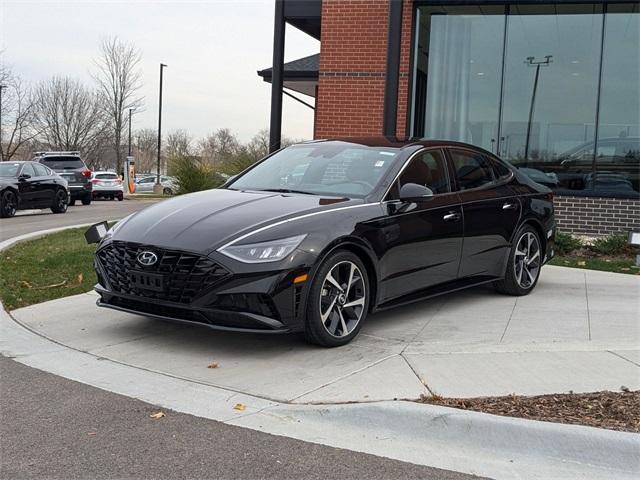 used 2021 Hyundai Sonata car, priced at $18,888