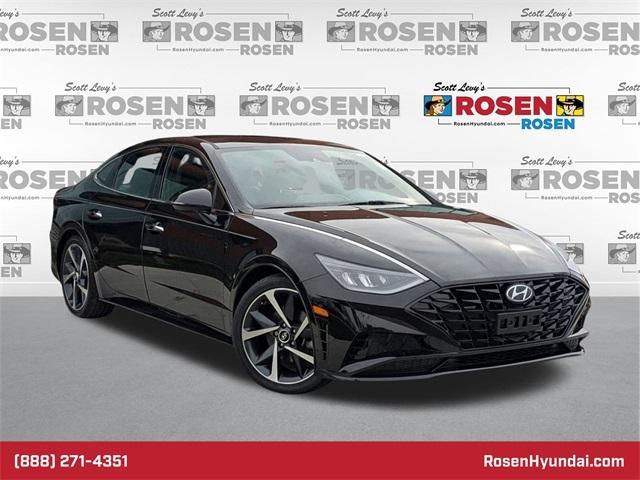 used 2021 Hyundai Sonata car, priced at $18,888