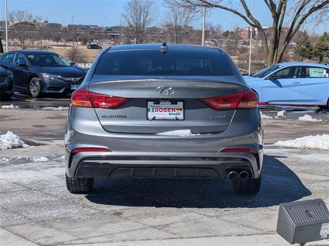 used 2018 Hyundai Elantra car, priced at $14,859