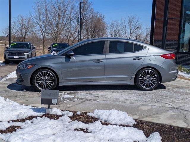 used 2018 Hyundai Elantra car, priced at $14,859