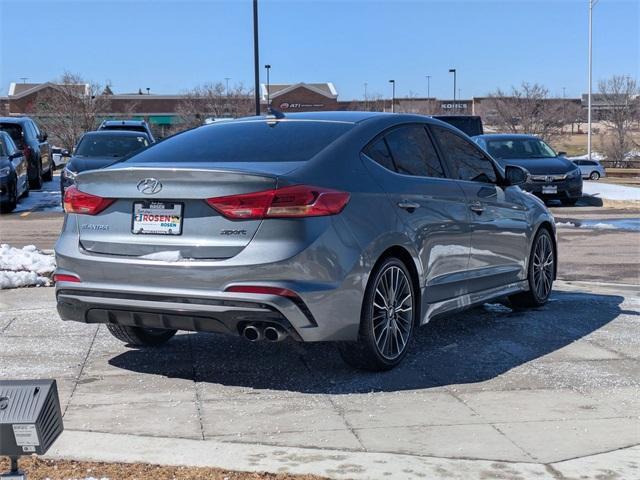 used 2018 Hyundai Elantra car, priced at $14,859