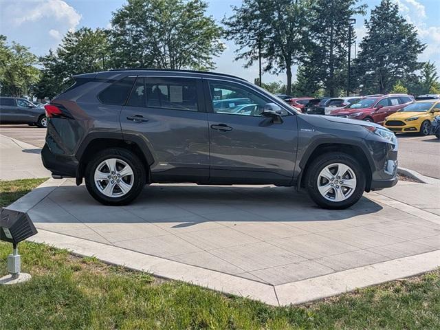 used 2021 Toyota RAV4 Hybrid car, priced at $27,999