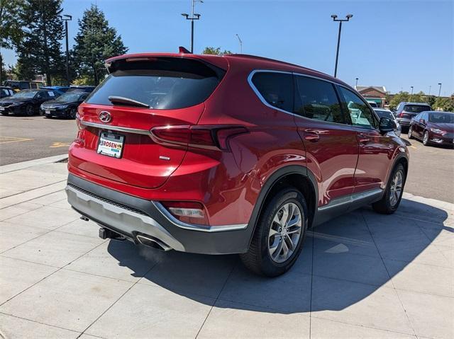 used 2019 Hyundai Santa Fe car, priced at $13,699