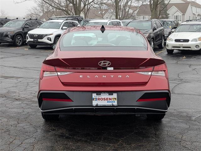 new 2025 Hyundai Elantra car, priced at $26,117