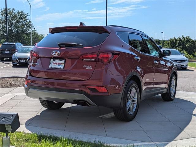 used 2018 Hyundai Santa Fe Sport car, priced at $11,999