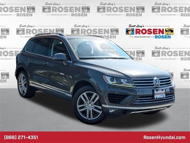 used 2016 Volkswagen Touareg car, priced at $15,499