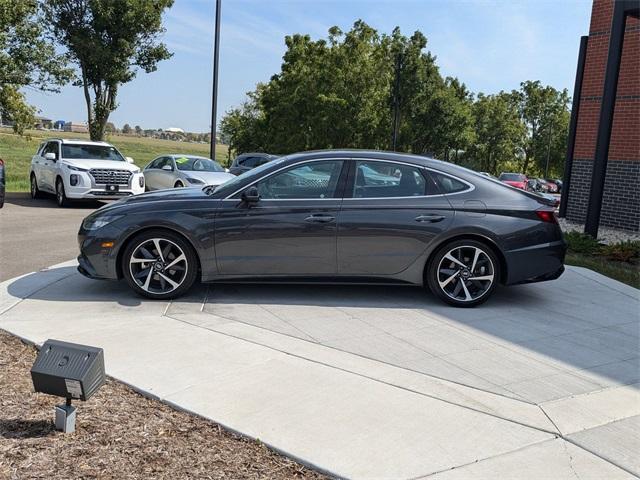 used 2021 Hyundai Sonata car, priced at $16,433