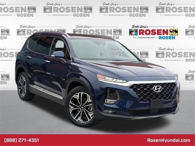 used 2019 Hyundai Santa Fe car, priced at $23,999