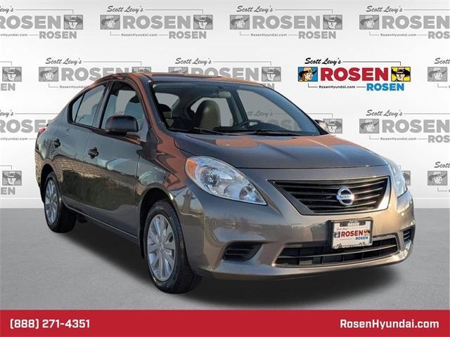 used 2014 Nissan Versa car, priced at $8,999