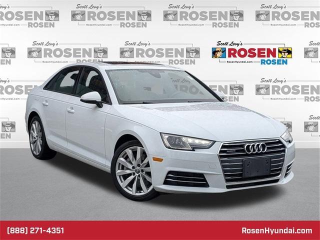 used 2017 Audi A4 car, priced at $18,999