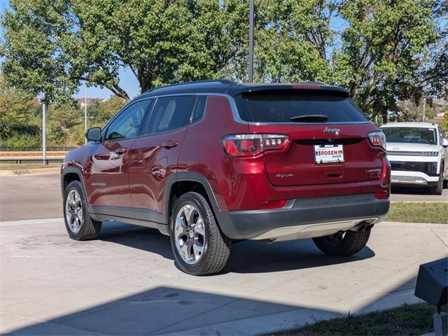 used 2020 Jeep Compass car, priced at $17,477