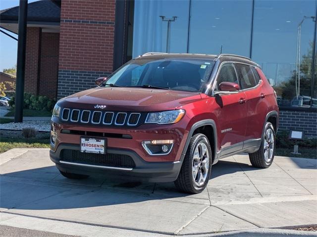 used 2020 Jeep Compass car, priced at $17,477