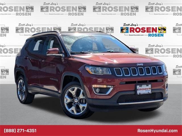 used 2020 Jeep Compass car, priced at $17,477