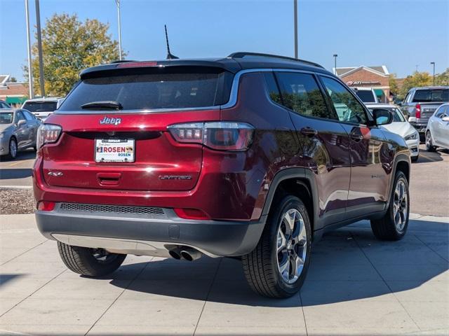 used 2020 Jeep Compass car, priced at $17,477