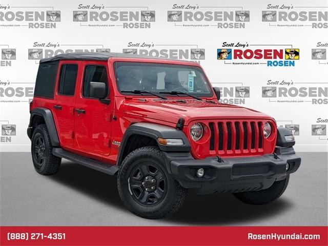 used 2018 Jeep Wrangler Unlimited car, priced at $24,999