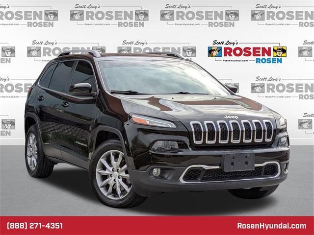 used 2018 Jeep Cherokee car, priced at $15,999
