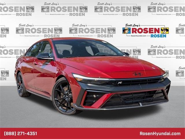 new 2025 Hyundai ELANTRA N car, priced at $36,914