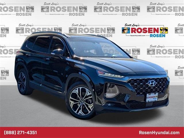 used 2019 Hyundai Santa Fe car, priced at $15,429