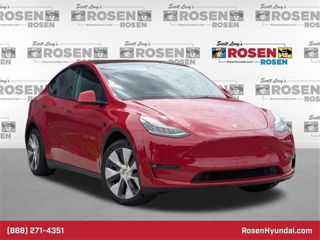 used 2021 Tesla Model Y car, priced at $18,999