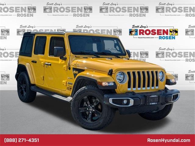 used 2020 Jeep Wrangler Unlimited car, priced at $28,888