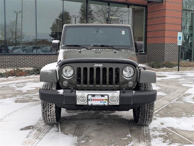 used 2015 Jeep Wrangler Unlimited car, priced at $18,999