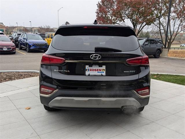 used 2019 Hyundai Santa Fe car, priced at $18,473