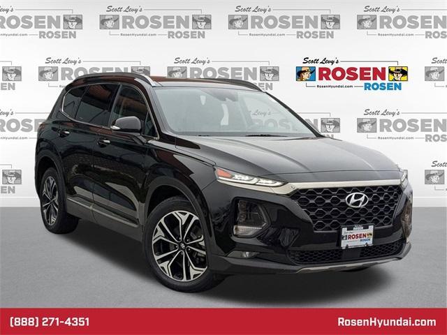 used 2019 Hyundai Santa Fe car, priced at $18,473