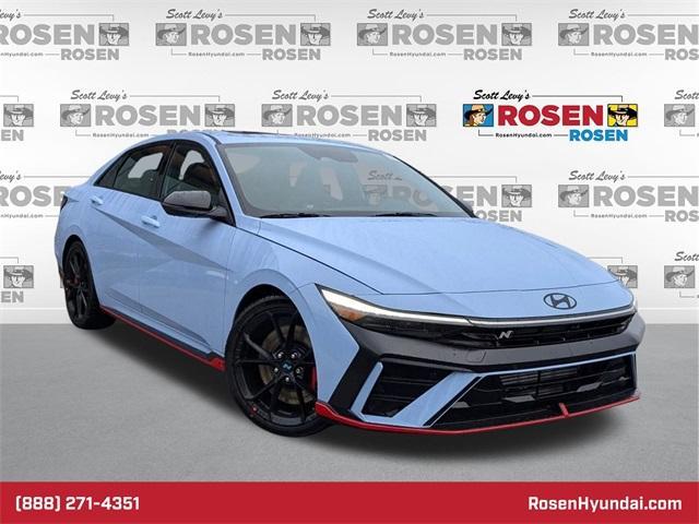 new 2025 Hyundai Elantra N car, priced at $36,508