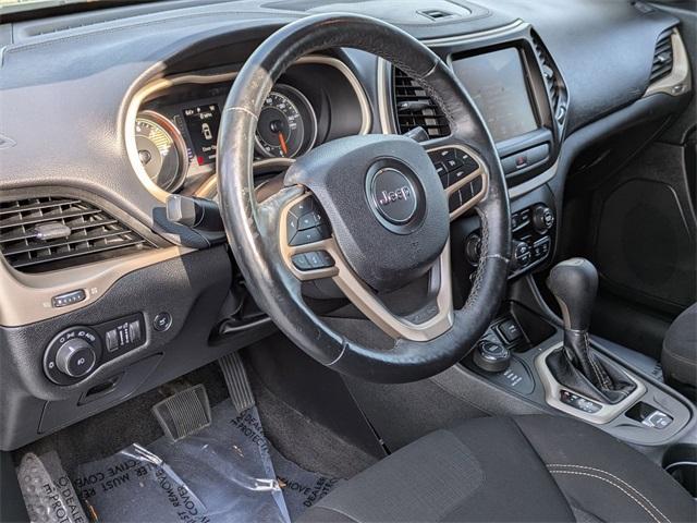 used 2017 Jeep Cherokee car, priced at $14,459