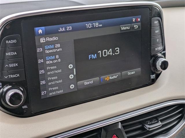 used 2020 Hyundai Santa Fe car, priced at $18,999