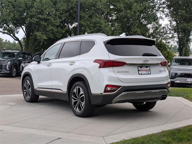 used 2020 Hyundai Santa Fe car, priced at $18,999