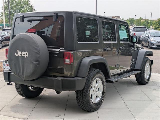 used 2016 Jeep Wrangler Unlimited car, priced at $19,899