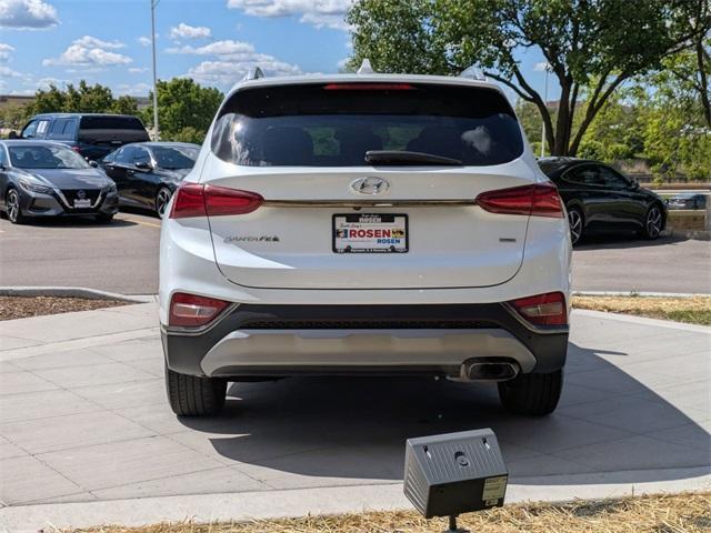 used 2020 Hyundai Santa Fe car, priced at $13,999