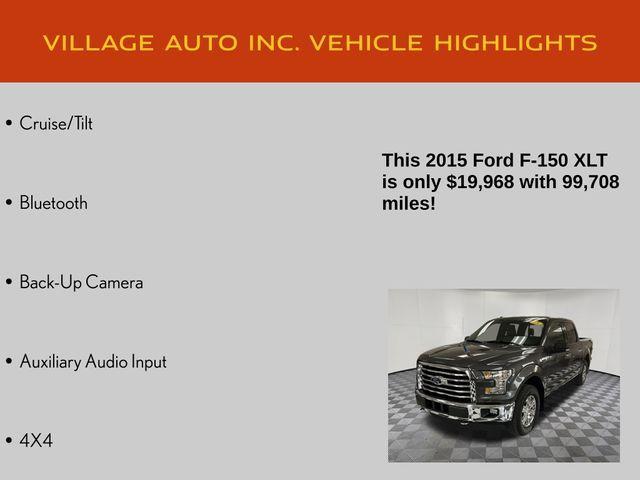 used 2015 Ford F-150 car, priced at $19,968