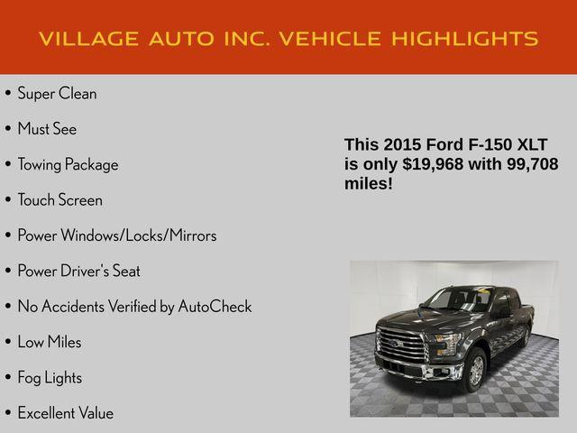 used 2015 Ford F-150 car, priced at $19,968