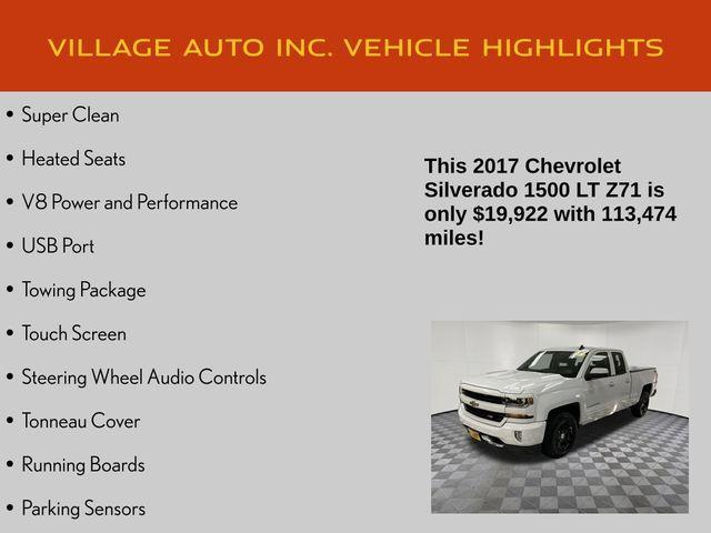 used 2017 Chevrolet Silverado 1500 car, priced at $19,922