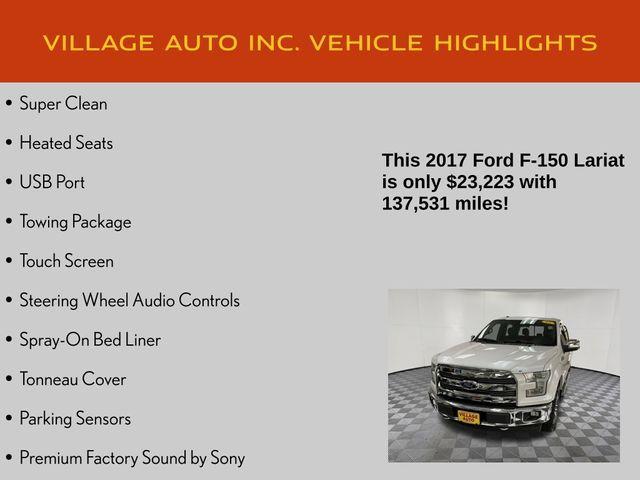 used 2017 Ford F-150 car, priced at $23,223