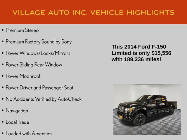 used 2014 Ford F-150 car, priced at $15,556