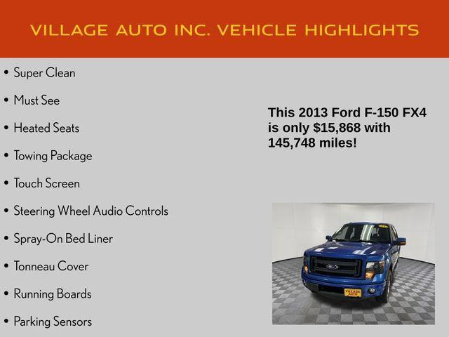 used 2013 Ford F-150 car, priced at $15,868