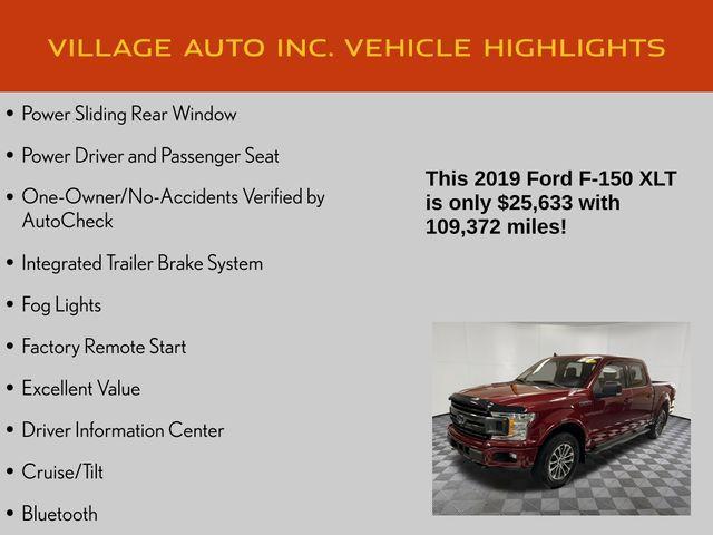 used 2019 Ford F-150 car, priced at $25,633