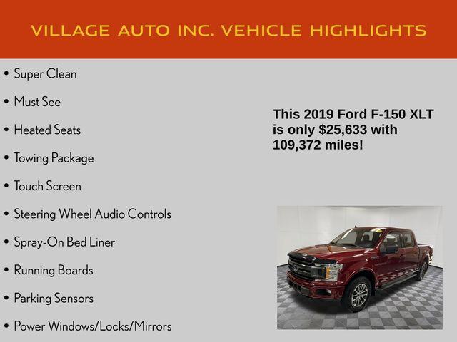 used 2019 Ford F-150 car, priced at $25,633