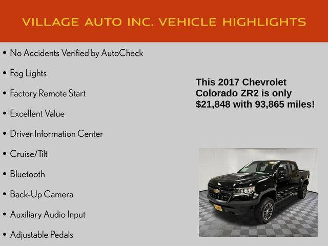 used 2017 Chevrolet Colorado car, priced at $21,848