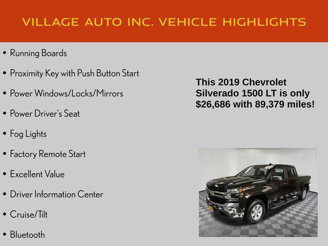 used 2019 Chevrolet Silverado 1500 car, priced at $26,686