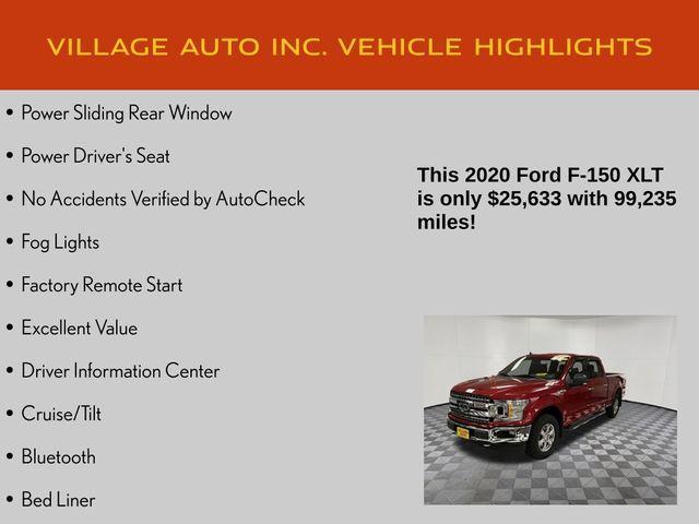 used 2020 Ford F-150 car, priced at $25,633