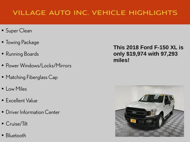 used 2018 Ford F-150 car, priced at $19,974